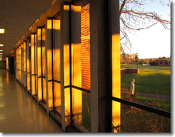 Early Spring Evening  Le Moyne College 
                      March 2010