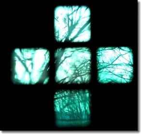 [Blue Cross
                  Stained Glass]