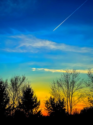 Dusk over
                  Le Moyne College