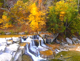 Taughannock Falls Lower Gorge Falls