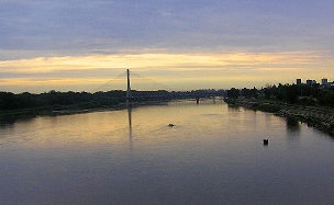 Vistula
                  River, Saturday Morning